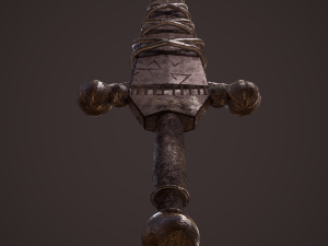 Fantasy dagger 3D-Modell