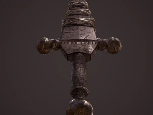 Fantasy dagger 3D Model
