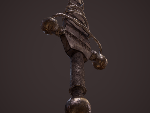 Fantasy dagger 3D-Modell