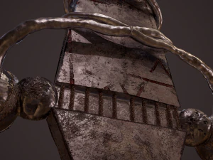 Fantasy dagger 3D Model