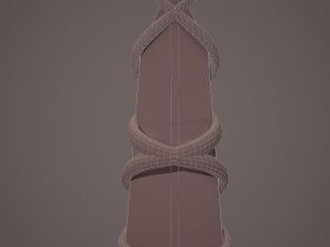 Fantasy dagger 3D-Modell