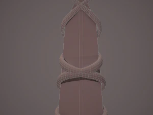 Fantasy dagger 3D Model