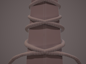 Fantasy dagger 3D-Modell