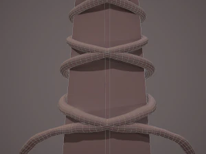 Fantasy dagger 3D Model