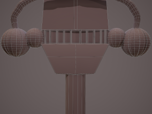 Fantasy dagger 3D-Modell
