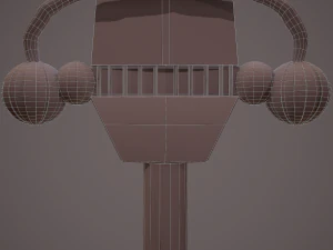 Fantasy dagger 3D Model