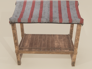 Merchant stal Model 3D