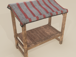 Merchant stal Model 3D