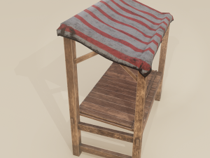 Merchant stal Model 3D