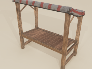 Merchant stal Model 3D