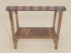 Merchant stal Model 3D