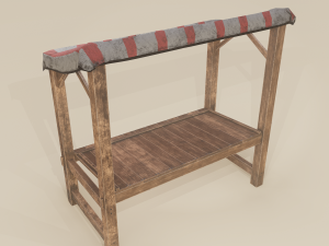 Merchant stal Model 3D
