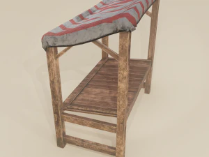 Merchant stal 3D Model
