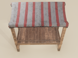 Merchant stal Model 3D