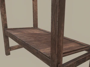 Merchant stal 3D Model
