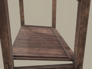 Merchant stal 3D Model