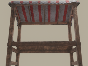 Merchant stal Model 3D