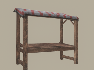 Merchant stal Model 3D