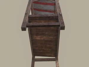 Merchant stal 3D Model