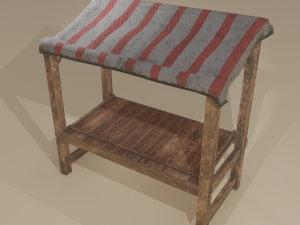 Merchant stal Model 3D