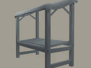 Merchant stal 3D Model
