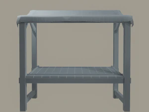 Merchant stal 3D Model