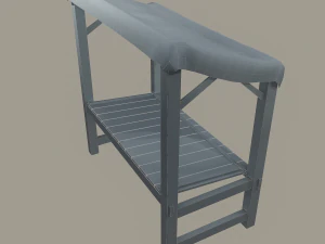 Merchant stal 3D Model