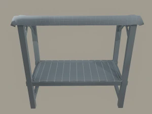 Merchant stal 3D Model