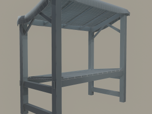 Merchant stal Model 3D