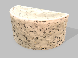 Roquefort cheese Modèle 3D