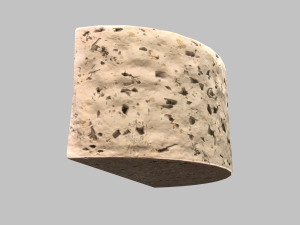Roquefort cheese Modèle 3D