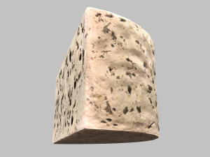 Roquefort cheese Modèle 3D