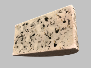 Roquefort cheese Modèle 3D