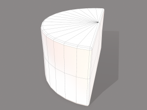 Roquefort cheese Modèle 3D