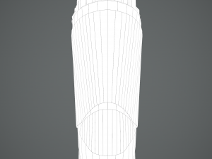 Viking fur lined bracers 3D Model