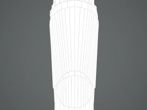 Viking fur lined bracers 3D Model