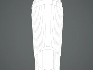 Viking fur lined bracers 3D Model