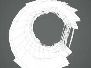 Viking fur lined bracers 3D Model