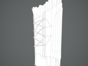 Viking fur lined bracers 3D Model