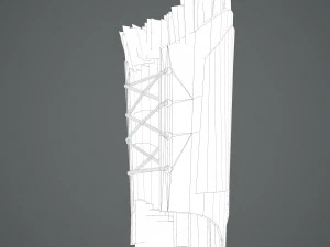 Viking fur lined bracers 3D Model