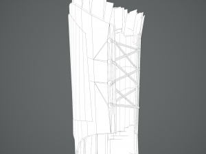 Viking fur lined bracers 3D Model