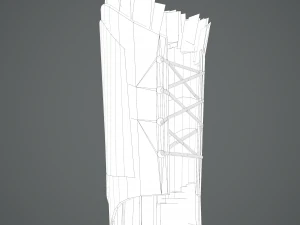 Viking fur lined bracers 3D Model