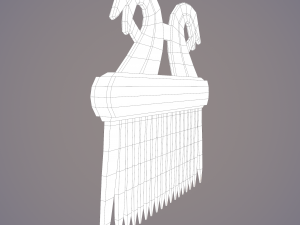 Viking dragon comb 3D Модель
