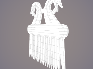 Viking dragon comb 3D Модель
