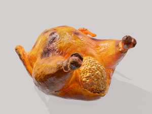 Stuffed turkey Modelo 3D
