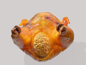 Stuffed turkey Modèle 3D