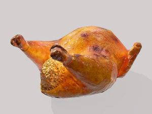 Stuffed turkey 3D Model