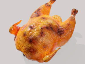 Stuffed turkey 3D Model