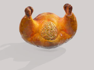 Stuffed turkey 3D Model