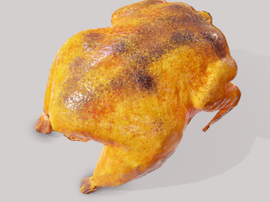 Stuffed turkey Modèle 3D